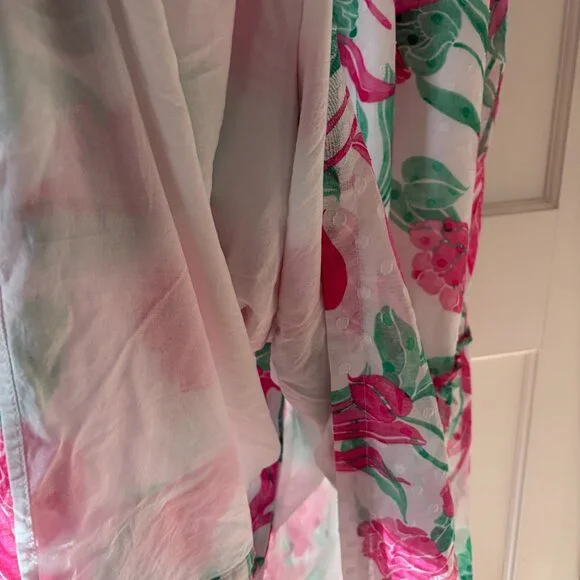 Draper James RSVP sleeveless floral print tiered maxi dress Size XXL - Picture 7 of 12